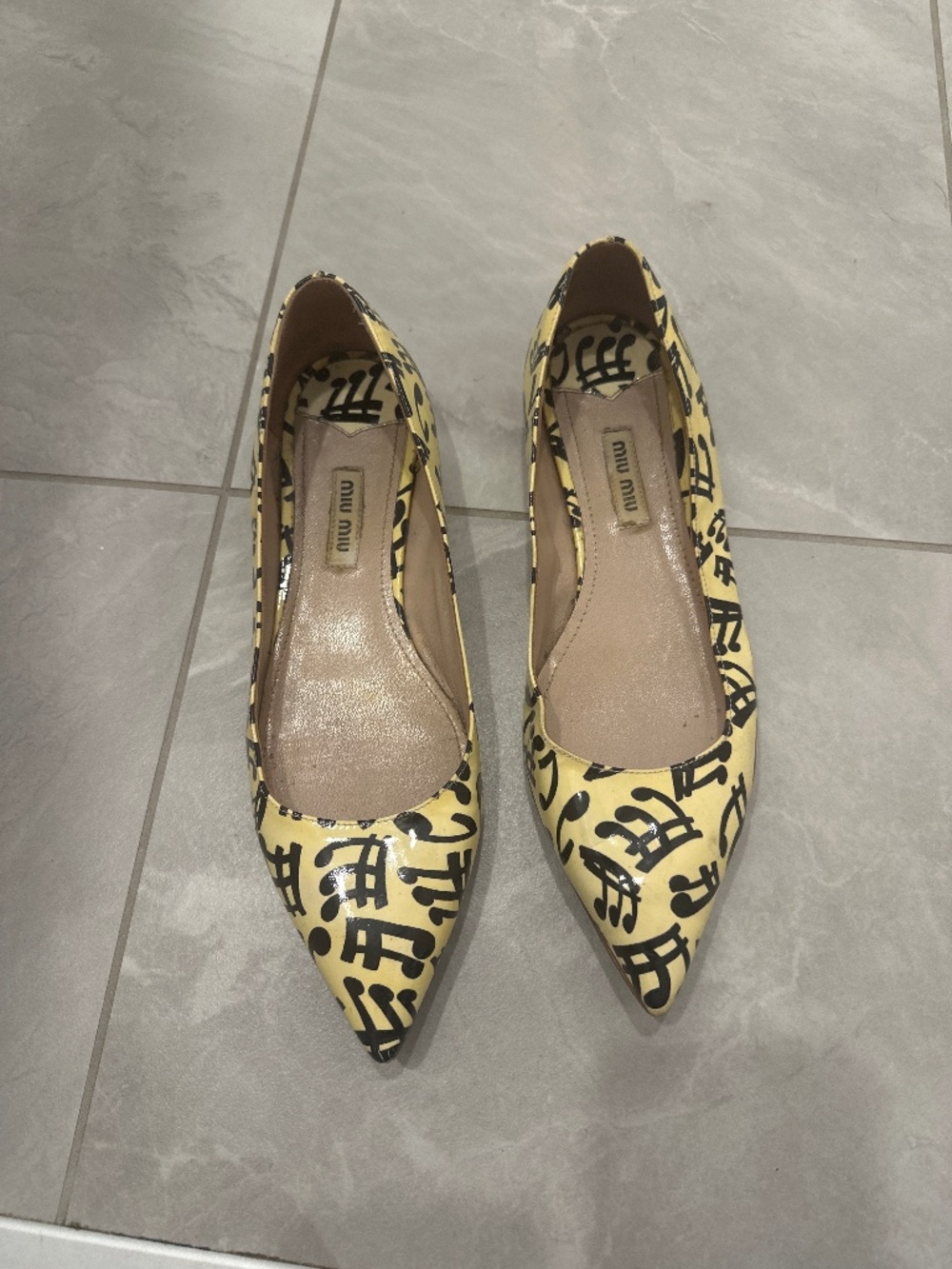 Miumiu ballet flats